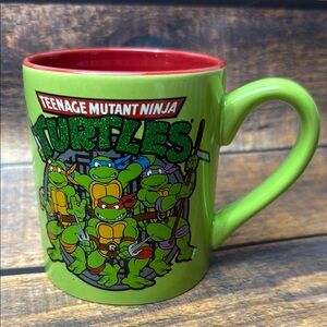 2015 Nickelodeon Teenage Mutant Ninja Turtles Green and Red Mug